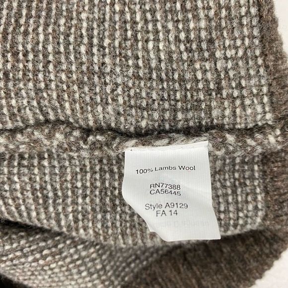 J. Crew Lambswool Waffle knit crew neck knit sweater - Picture 5 of 5